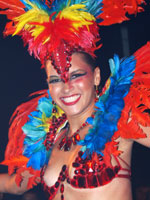 Sexy model at UK TRIBE Launch Party