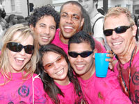 TJJ & TRIBE enjoying Chocolate Mas'08