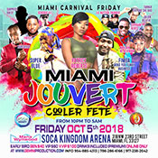Miami Jouvert Cooler Fete