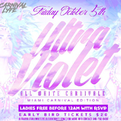 Ultra Violet All White Carnivale