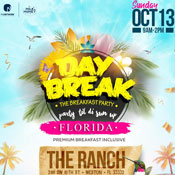 Daybreak Breakfast Party Florida (Miami Carnival)