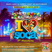 I Love Soca Miami