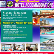 Miami Carnival Hotel Accommodations