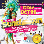 SUNDOWN The Ultimate Carnival Cooler Fete
