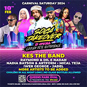 Soca Takeover 2024 Cooler Fete
