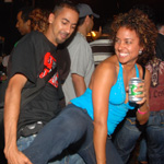 Signature leg around de waist move with Panidad at Scruples Block-O 2007