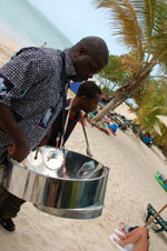 Steelpan on Pigeon Point Beach