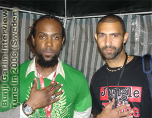 Bunji Garlin in Sweden